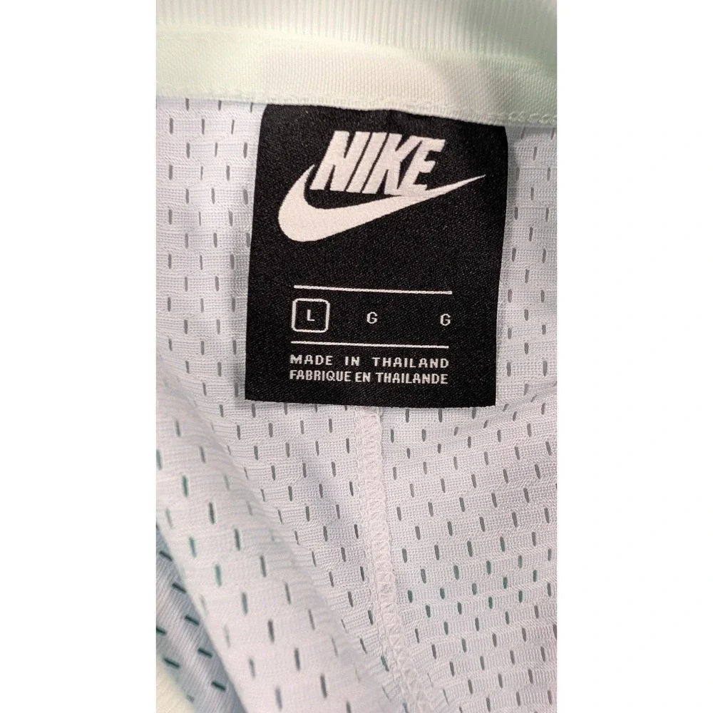 Nike Womens Tie Dye Mesh Basketball Tank Top Mint Green White Large DQ4550-379